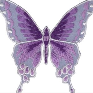 NWT Multi Color Butterfly Patch For Denim Jeans And Jean Jackets